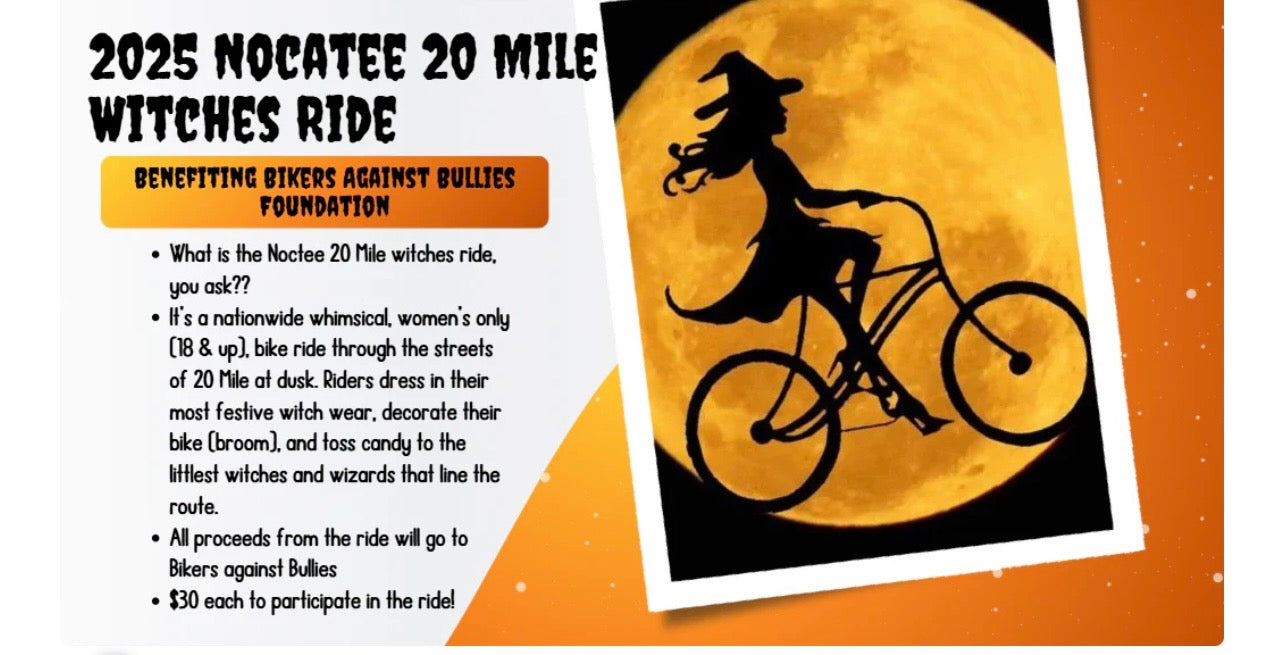 2025 Charity Witches Ride in 20 Mile
